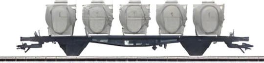 Märklin Behälter-Tragwagen (Lbgjs 598) 48533