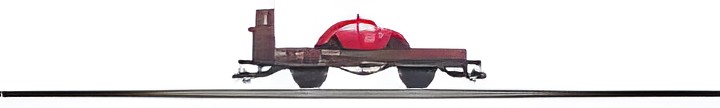 Märklin Flachwagen mit Beladung 46063