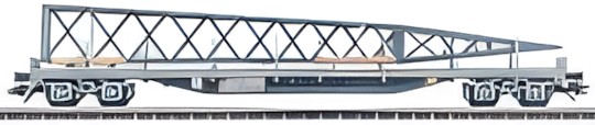 Märklin Flachwagen mit Rungen und Ladegut (Rs SBB) 47005