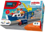 Märklin my world - Frachtschiff und Hafenkran (72223)