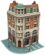 Märklin Start up - 3D Gebäude-Puzzle "Eckhaus mit Bank" 72783
