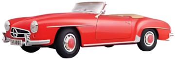 Maisto Mercedes 190SL Cabrio 55 1:18 Maisto Mercedes 190SL Cabrio 55 1:18