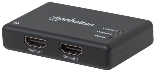 Manhattan 207669 4K 2-Port HDMI Splitter