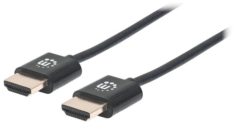 Manhattan Ultra-thin Premium High Speed HDMI Cable (394406)