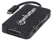 Manhattan USB-C 4-in-1 Audio/Video Converter 152600
