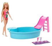 Mattel Barbie Pool und Puppe