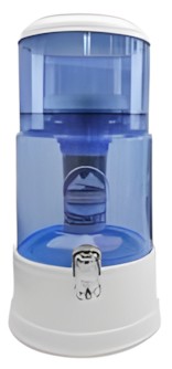 Maunawai PIPRIME K2G Wasserfilter mit Glasbehälter