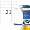 HERMA Etiketten SuperPrint Laser/Kopier 63,5x38,1mm weiß Glossy VE=525 Stück HERMA Etiketten SuperPrint Laser/Kopier 63,5x38,1mm weiß Glossy VE=525 Stück