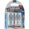 Akku Ansmann Mignon NiMh 4x 2500 mAh Akku Ansmann Mignon NiMh 4x 2500 mAh