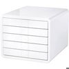 Schubladenbox Han 1551 i Box 5 Fächer geschlossen, weiß/weiß Schubladenbox Han 1551 i Box 5 Fächer geschlossen, weiß/weiß