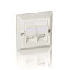 equip Keystone Jack Abdeckrahmen perlweiss Cat.6a (5stk) equip Keystone Jack Abdeckrahmen perlweiss Cat.6a (5stk)