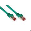Patchkabel Cat. 6 S/FTP / PiMF grün RJ45 Stecker auf RJ45 Stecker 50m Patchkabel Cat. 6 S/FTP / PiMF grün RJ45 Stecker auf RJ45 Stecker 50m