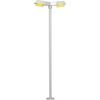 Viessmann H0 Straßenleuchte modern doppelt 2 LEDs gelb (6098) Viessmann H0 Straßenleuchte modern doppelt 2 LEDs gelb (6098)