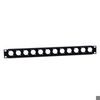 ah 19" Parts 872215 U-Rackblende 1 HE Stahl für 12 x XLR ah 19" Parts 872215 U-Rackblende 1 HE Stahl für 12 x XLR