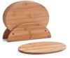Zeller 25266 Brettchenständer, 7-teilig, oval, Bamboo / 24 x 7 x 19.5 Zeller 25266 Brettchenständer, 7-teilig, oval, Bamboo / 24 x 7 x 19.5