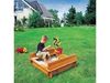 Promadino Sandkasten Donald 100 x 100 cm Promadino Sandkasten Donald 100 x 100 cm