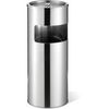Atlanta Standascher m.Sandschale edelst. 620x2260mm 17 L Atlanta Standascher m.Sandschale edelst. 620x2260mm 17 L