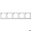 Gira 021504 Abdeckrahmen 5-fach Reinweiß seidenmatt Gira 021504 Abdeckrahmen 5-fach Reinweiß seidenmatt