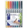 Staedtler Lumocolor 316 non-permanent sortiert 8er Set (316 WP8) Staedtler Lumocolor 316 non-permanent sortiert 8er Set (316 WP8)
