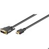 Wentronic HDMI (19polig auf DVI-D Stecker) 3 m Wentronic HDMI (19polig auf DVI-D Stecker) 3 m