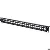 DIGITUS Patch Panel Gehaeuse 1HE fuer Keystone Module 24-Port 48,3cm 19Zoll fuer RJ45 und LWL Module DIGITUS Patch Panel Gehaeuse 1HE fuer Keystone Module 24-Port 48,3cm 19Zoll fuer RJ45 und LWL Module