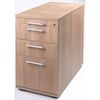 Hammerbacher Stand - Karteicontainer "OFFICE SOLID" Nussbaum höhenverstell., Möbel Hammerbacher Stand - Karteicontainer "OFFICE SOLID" Nussbaum höhenverstell., Möbel