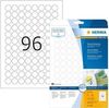 Herma Etiketten A4 4386 Ø20 mm rund Movables/ablösbar Papier matt 2400 Stück weiß Herma Etiketten A4 4386 Ø20 mm rund Movables/ablösbar Papier matt 2400 Stück weiß