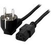 Equip Netzkabel Standard schukostecker gewinkelt 1,8 m schwarz Equip Netzkabel Standard schukostecker gewinkelt 1,8 m schwarz