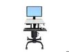 Ergotron WorkFit-C Single HD convert to Dual / LCD-Größe Ergotron WorkFit-C Single HD convert to Dual / LCD-Größe