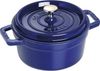 Staub 1102091 Cocotte, rund, 20 cm, Bräter aus Gusseisen, dunkelblau Staub 1102091 Cocotte, rund, 20 cm, Bräter aus Gusseisen, dunkelblau