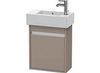 Duravit Ketho WT-Unterbau 6629 22,5x45 cm für Vero, Anschlag links, Farbe: Basalt matt KT6629L43 Duravit Ketho WT-Unterbau 6629 22,5x45 cm für Vero, Anschlag links, Farbe: Basalt matt KT6629L43