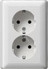 Gira Schuko Doppelsteckdose (078004) Gira Schuko Doppelsteckdose (078004)