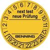 Benning Prüfplaketten (300 St) Benning Prüfplaketten (300 St)