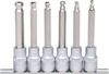 KS TOOLS 1/2" Bit-Stecknuss-Satz für Innensechskant-Schrauben, lang, 6-tlg., 5-12mm KS TOOLS 1/2" Bit-Stecknuss-Satz für Innensechskant-Schrauben, lang, 6-tlg., 5-12mm