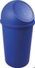 Helit H2401234 Abfallbehälter mit Push-Deckel 25 Liter aus Kunststoff blau Helit H2401234 Abfallbehälter mit Push-Deckel 25 Liter aus Kunststoff blau
