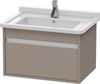 Duravit Ketho WT-Unterbau 6663 46,5x65cm für WT Starck 3, Farbe: Basalt matt KT666343 Duravit Ketho WT-Unterbau 6663 46,5x65cm für WT Starck 3, Farbe: Basalt matt KT666343