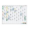 magnetoplan Jahresplaner, (B)1200 x (H)900 mm, magnethaftend, 1241212 magnetoplan Jahresplaner, (B)1200 x (H)900 mm, magnethaftend, 1241212