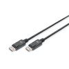 Digitus ASSMANN Anschlusskabel Displayport 3m AWG30 2xgeschirmt 20-pin schwarz (AK-340100-030-S) Digitus ASSMANN Anschlusskabel Displayport 3m AWG30 2xgeschirmt 20-pin schwarz (AK-340100-030-S)
