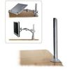 Lindy Tischhalterungsmodul, Höhe 45cm Modulares Halterungssystem für Monitore und Notebook (40692) Lindy Tischhalterungsmodul, Höhe 45cm Modulares Halterungssystem für Monitore und Notebook (40692)