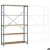 Manuflex PLANOFLEX Grundregal 5 Fachböden RAL0001, RP1029.0001 Manuflex PLANOFLEX Grundregal 5 Fachböden RAL0001, RP1029.0001