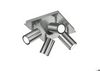 Trio Deckenleuchte / L 24 cm B 24 cm /nickel matt GU10 802400407 Trio Deckenleuchte / L 24 cm B 24 cm /nickel matt GU10 802400407