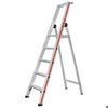 Hymer Leichtmetallbau und KoKG Stufenstehleiter Sicherheitsbrücke 5 Stufen und 1,95m Hymer DS124805 Hymer Leichtmetallbau und KoKG Stufenstehleiter Sicherheitsbrücke 5 Stufen und 1,95m Hymer DS124805