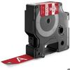 Dymo RHINOPRO VINYL LABELS RhinoPro farbige Vinylbänder, weiß auf rot, 19mm x 5,5m (1805422) Dymo RHINOPRO VINYL LABELS RhinoPro farbige Vinylbänder, weiß auf rot, 19mm x 5,5m (1805422)