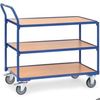 NiNeKa Leichte Tischwagen 3 Böden, Griff hochstehend L x B 850 x 500 mm NiNeKa Leichte Tischwagen 3 Böden, Griff hochstehend L x B 850 x 500 mm