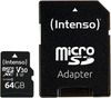 Intenso microSD Karte UHS-I Professional 64GB (3433490) Intenso microSD Karte UHS-I Professional 64GB (3433490)