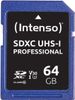 Intenso SD Karte UHS-I Professional 64GB (3431490) Intenso SD Karte UHS-I Professional 64GB (3431490)