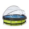 Exit Lime Pool 300 x 76 cm + Filterpumpe + Abdeckung (30.32.10.40) Exit Lime Pool 300 x 76 cm + Filterpumpe + Abdeckung (30.32.10.40)