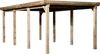 WEKA Carport 617 ohne Dachplatten Gr. 2 WEKA Carport 617 ohne Dachplatten Gr. 2