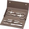 Erbe Solingen Siena Druckknopf-Etui 5-tlg. (9210) Erbe Solingen Siena Druckknopf-Etui 5-tlg. (9210)