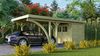 Karibu Einzelcarport Classic 2B (61953) Karibu Einzelcarport Classic 2B (61953)